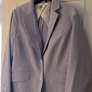 Anne Klein Women's striped blazer